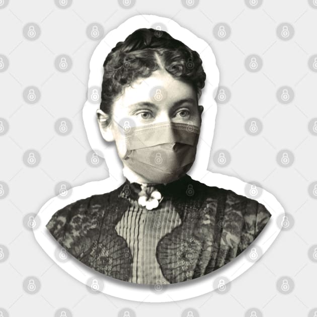 Lizzie Borden Sticker by BEN AVLiS